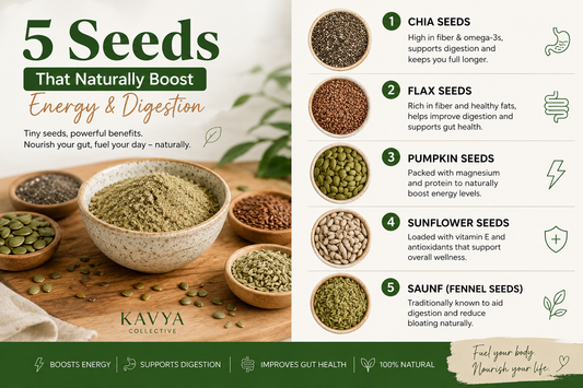 5 Seeds That Naturally Boost Energy & Digestion