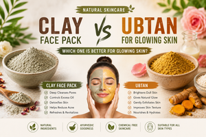 Clay Face Pack vs Ubtan for Glowing Skin: Which Is Better?
