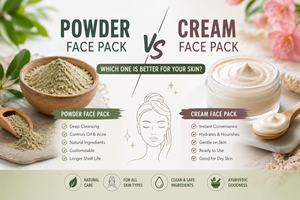 Powder Face Pack vs Cream Face Pack: The Complete Guide