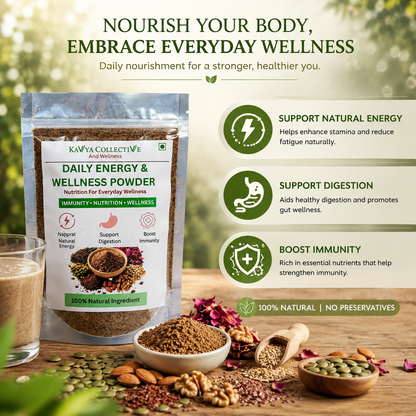 Kavya Collective Daily Seed Mix Powder for Energy, Immunity & Wellness Superfood