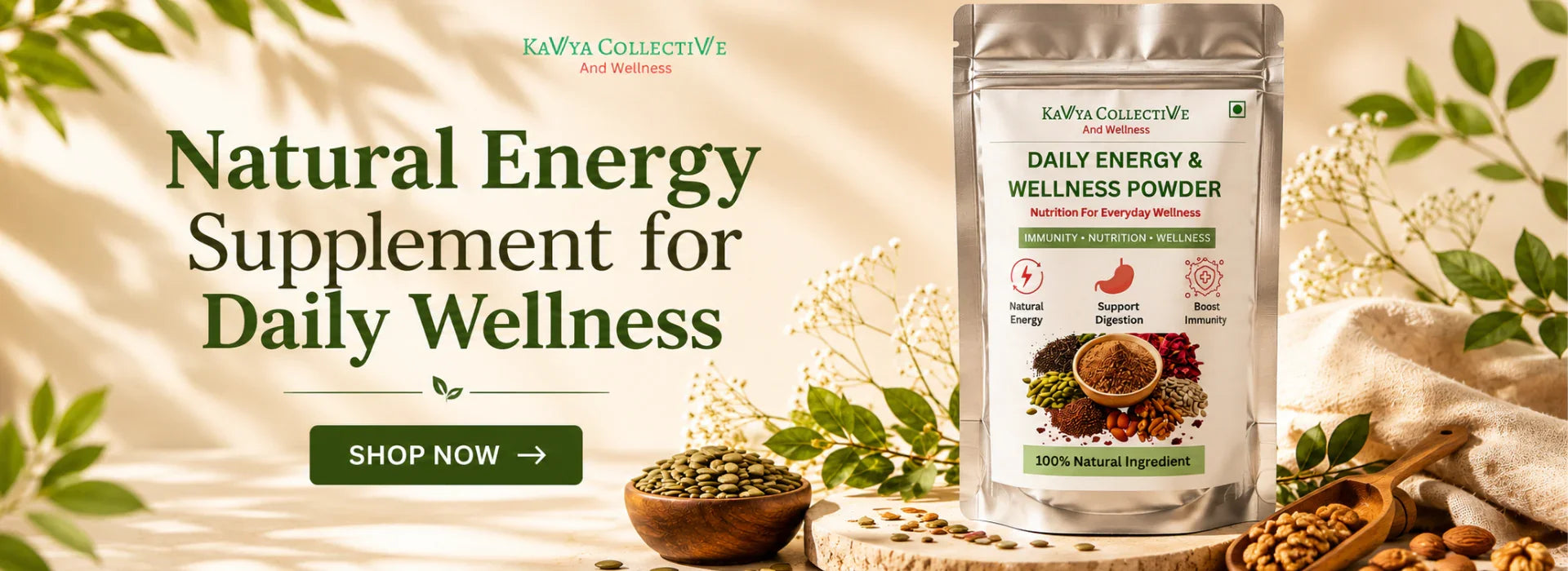 Natural Energy & Wellness Powder