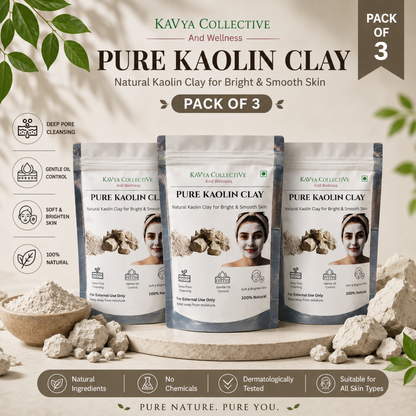 Kaolin Clay Skin Purifying Face Mask Powder | Gentle Purifying Face Mask