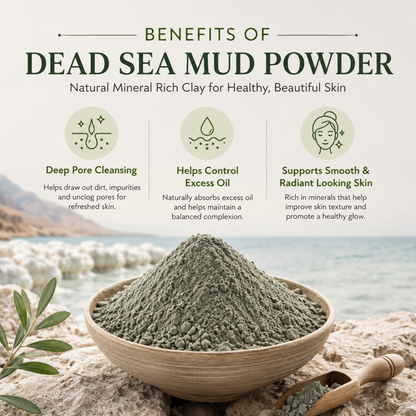 Kavya Collective Dead Sea Mud Powder for Acne & Oil Control