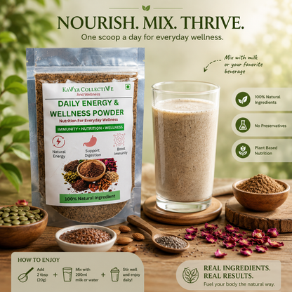 Kavya Collective Daily Seed Mix Powder for Energy, Immunity & Wellness Superfood